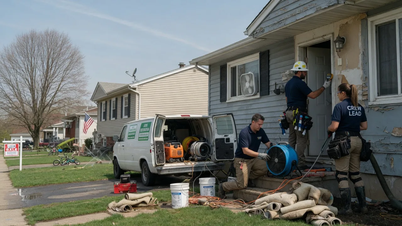 Flood Cleanup in Henryetta, OK near me