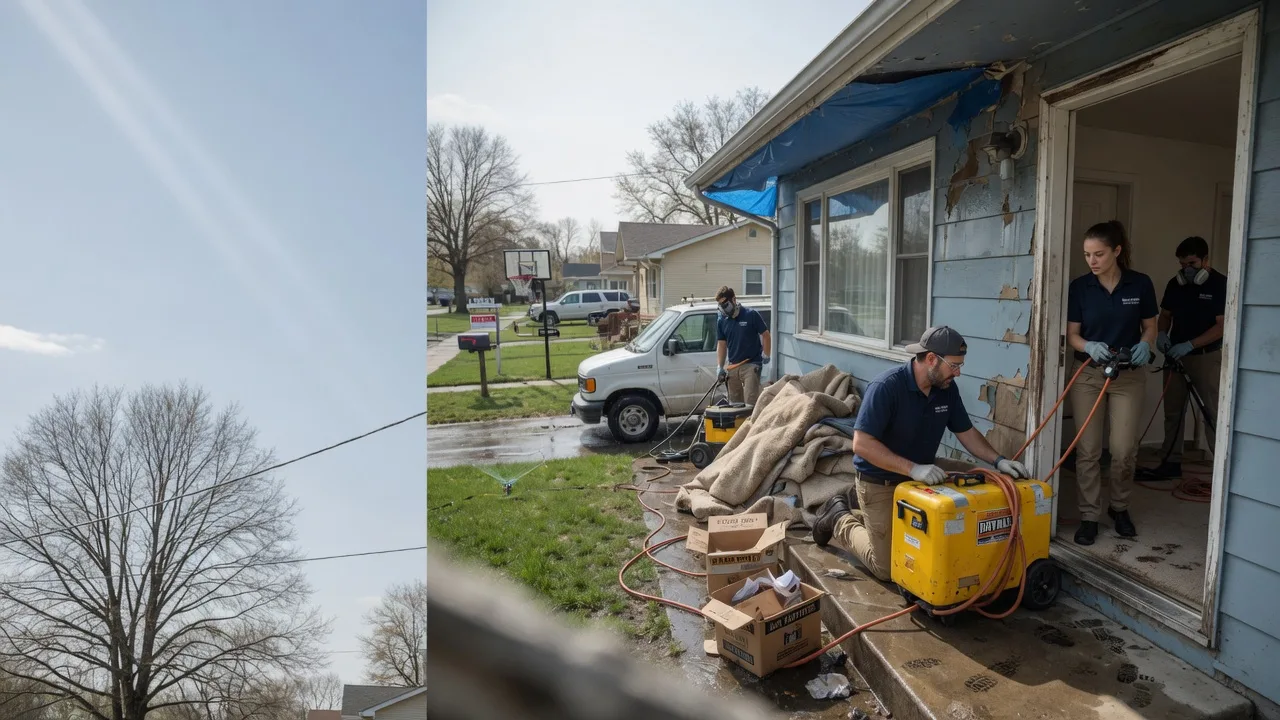 Basement Flood Cleanup in Henryetta, OK near me